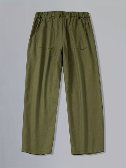 Vruxeth | Pantalón Recto para Hombre con Corte Relajado y Estilo Moderno