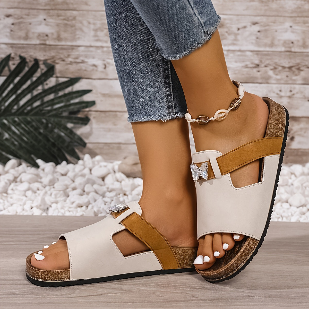 Yelena™ Sandalias Abiertas con Estilo Vintage