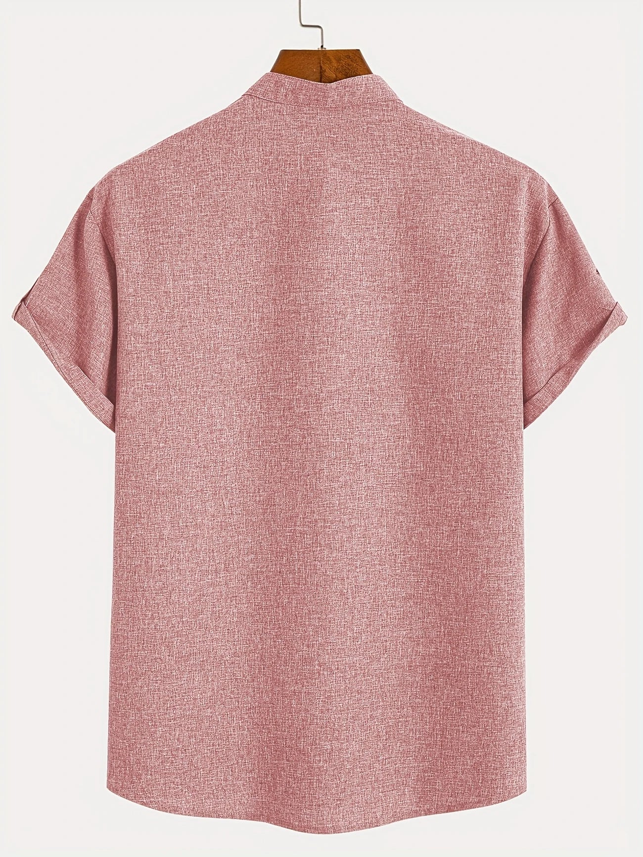 Hayes™ Camisa elegante de manga corta y cuello alto