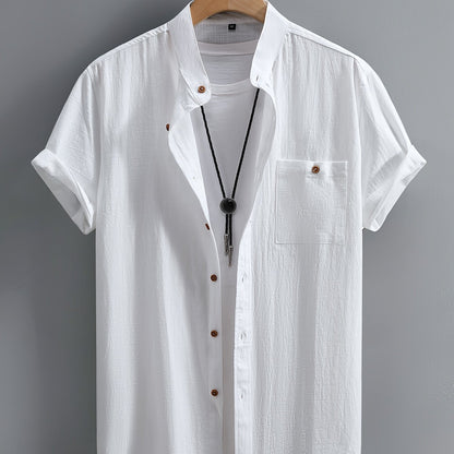 Hexaro™ Camisa Casual para Hombre de Estilo Relajado y Moderno