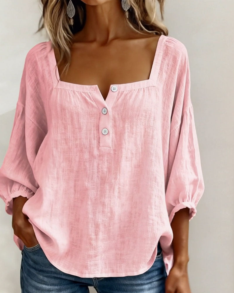 Zella™ Blusa Elegante de Corte Fluido y Estilo Sofisticado