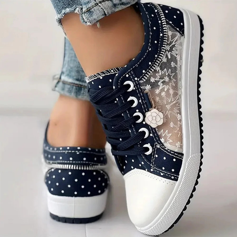 Lumexis | ZAPATILLAS ELEGANTES PARA MUJER CON DETALLES FLORALES