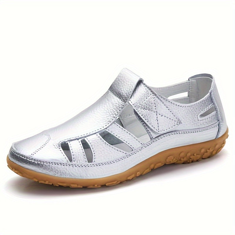Norah™ Mocasines Artesanales de Piel con Suela Suave y Diseño Vintage