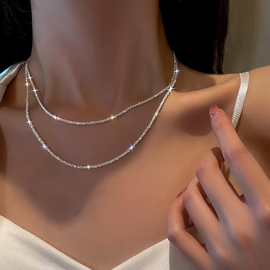 Violet | Minimalist and Shiny Stainless Steel Star Necklace