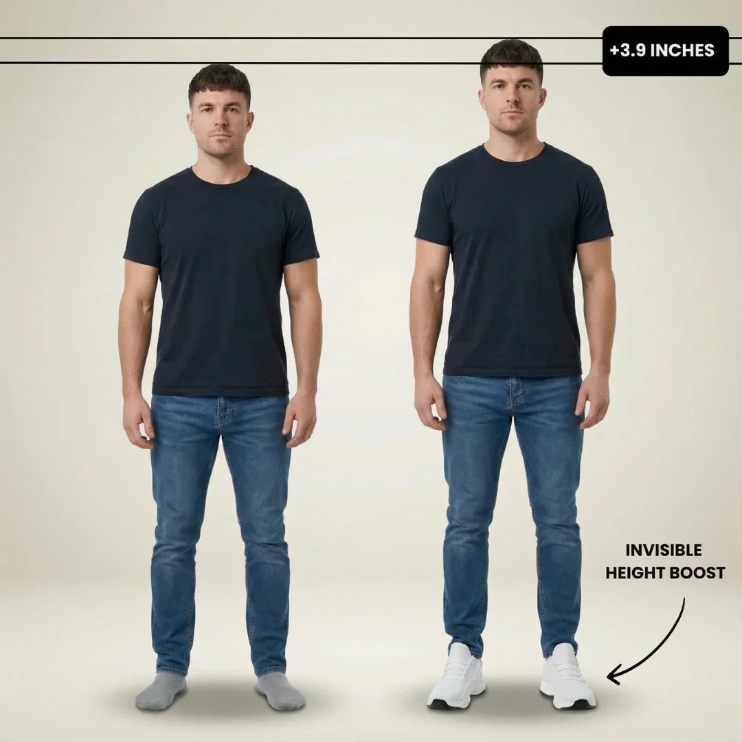 Torvane™ Tenis Urbanos con Elevación Invisible y Diseño Moderno