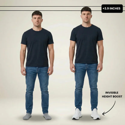 Torvane™ Tenis Urbanos con Elevación Invisible y Diseño Moderno