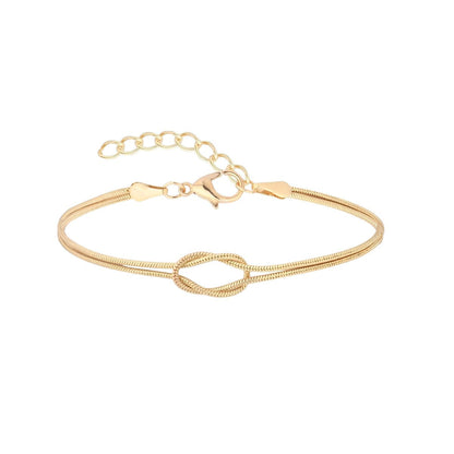 Coravanté™ Pulsera de nudo personalizada con toque elegante