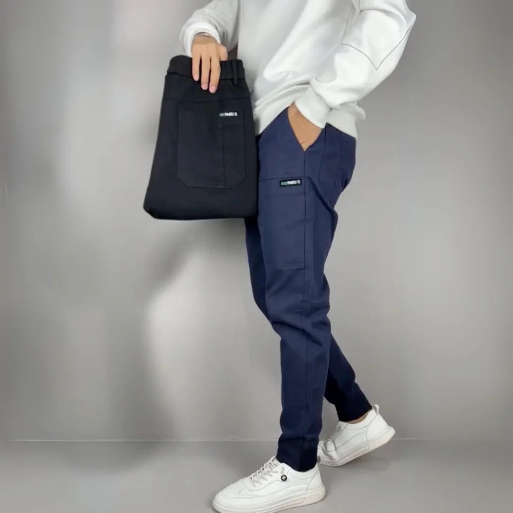 Matteo™ Pantalón cargo elástico de diseño moderno para hombre