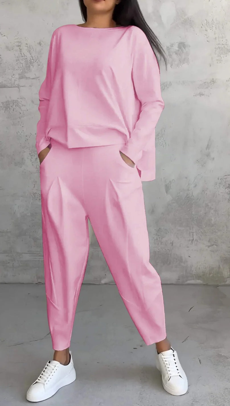 Nuvéa™ Conjunto Blusa Suave y Pantalones Ligeros