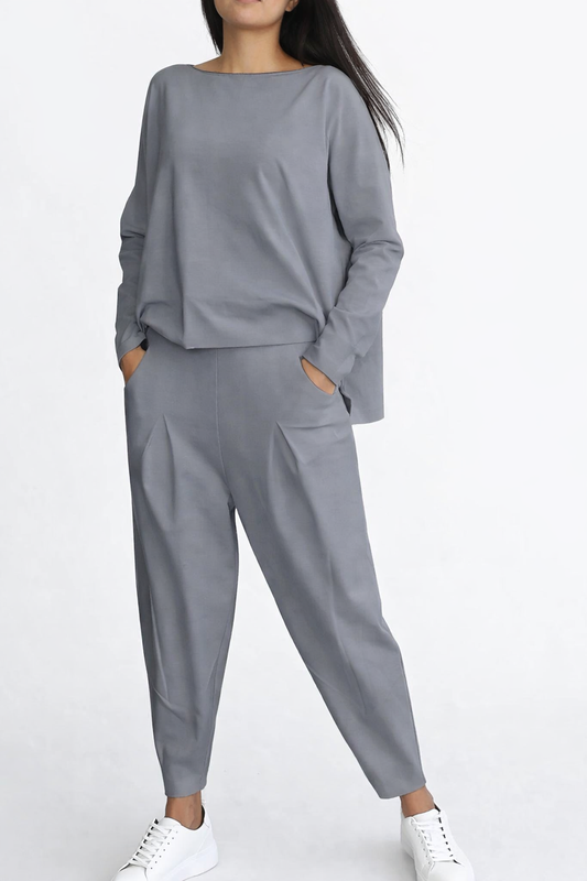 Nuvéa™ Conjunto Blusa Suave y Pantalones Ligeros