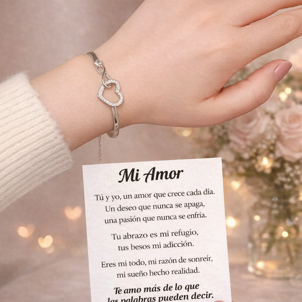 Evelessa™ Pulseras a juego para mamá e hija con infinito