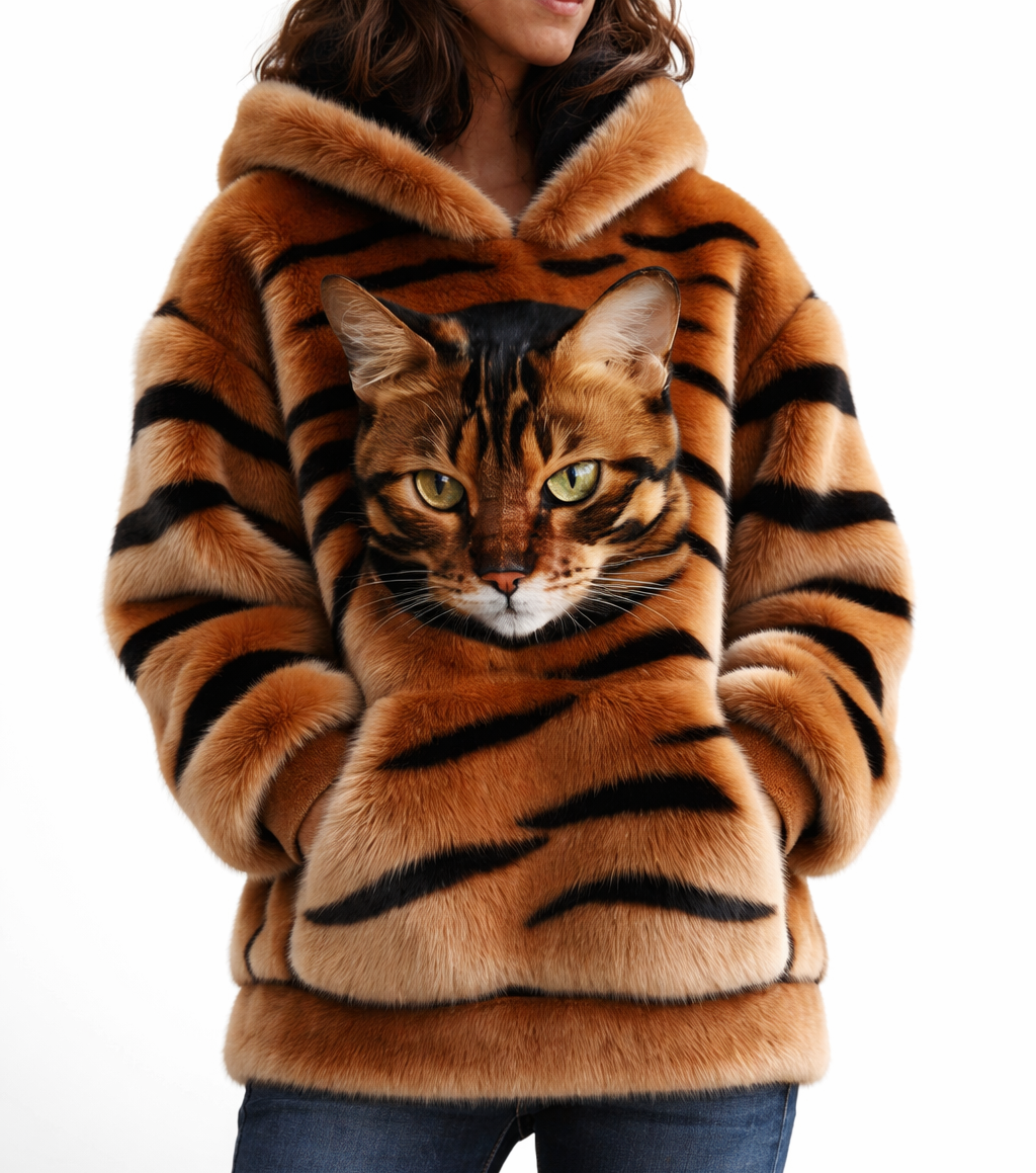 Miauvéa™ Sudadera Peluche Gatuna Confort Total