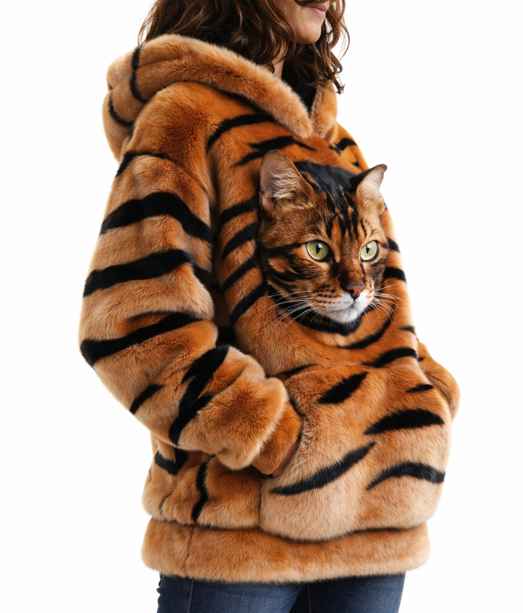 Miauvéa™ Sudadera Peluche Gatuna Confort Total