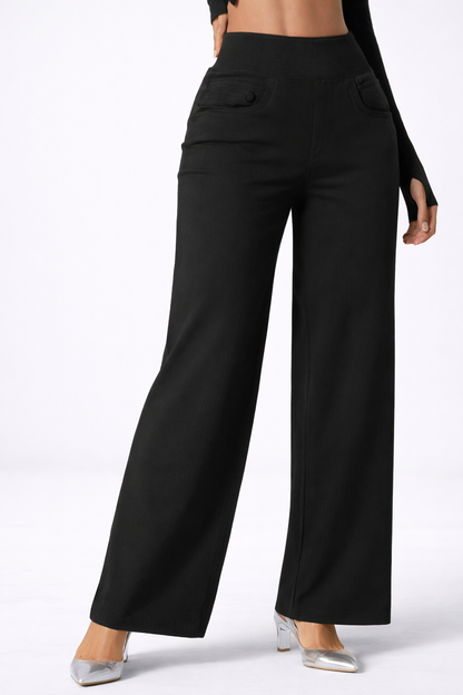 Karellea™ Jeans Pierna Ancha Cintura Alta Stretch
