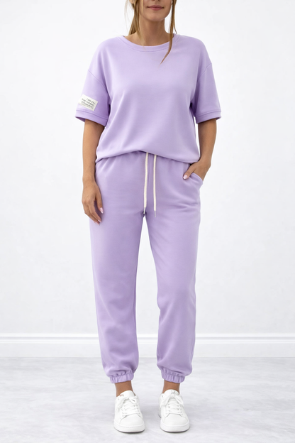 Ismera™ Conjunto Top Liso Ajuste Cómodo