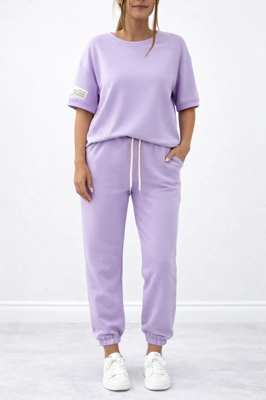 Ismera™ Conjunto Top Liso Ajuste Cómodo