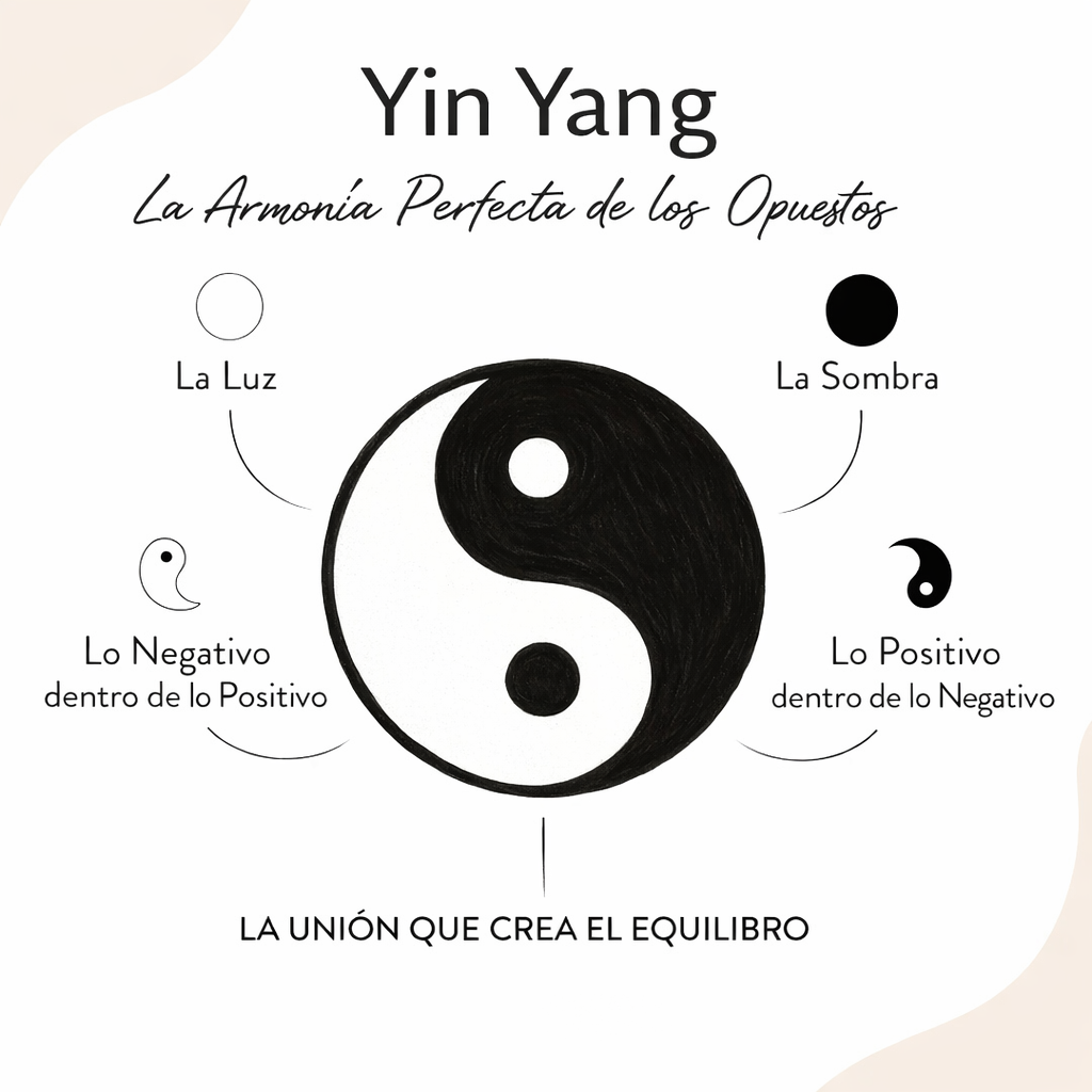 Lumay™ Dije Yin-Yang Piedra Dual Natural