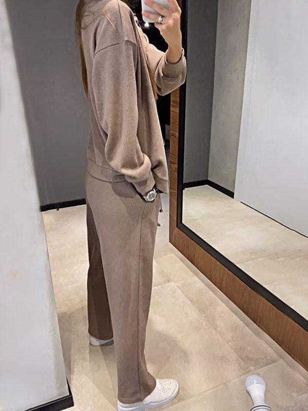 Oristine™ Conjunto de Punto con Cárdigan y Pantalón Giulia