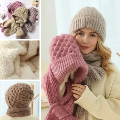 Solmira™ Gorro y Bufanda Cortaviento Polar