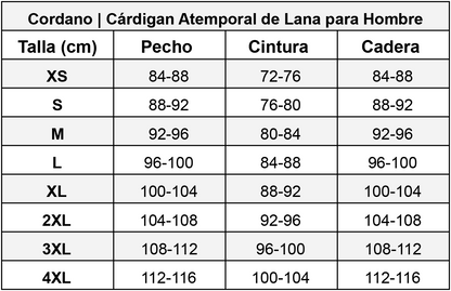 Cordano™ Cárdigan Atemporal de Lana para Hombre