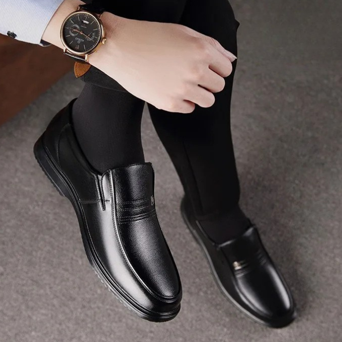 Falviero™ Zapatos Masculinos de Cuero con Estilo Clásico