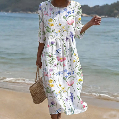 Nothwyn | Vestido Casual Con Estampado Floral