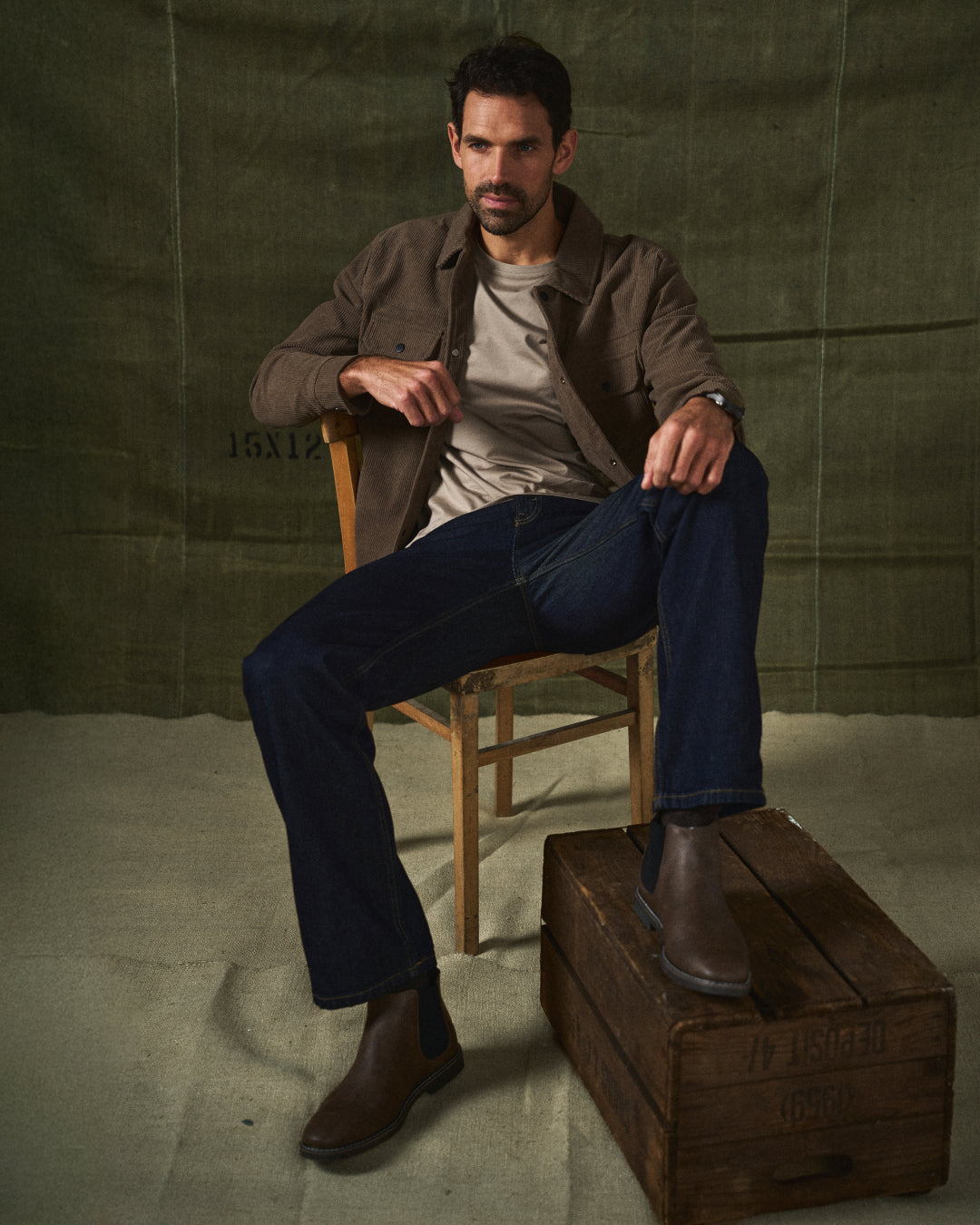 Iveron™ Botas Chelsea de Cuero Elegantes para Hombre