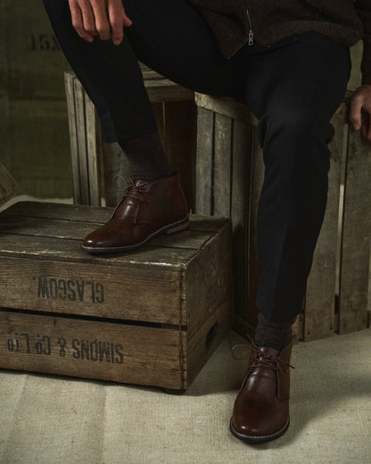 Helvaro™ Botas Masculinas de Cuero con Estilo Urbano