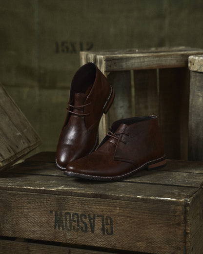 Helvaro™ Botas Masculinas de Cuero con Estilo Urbano