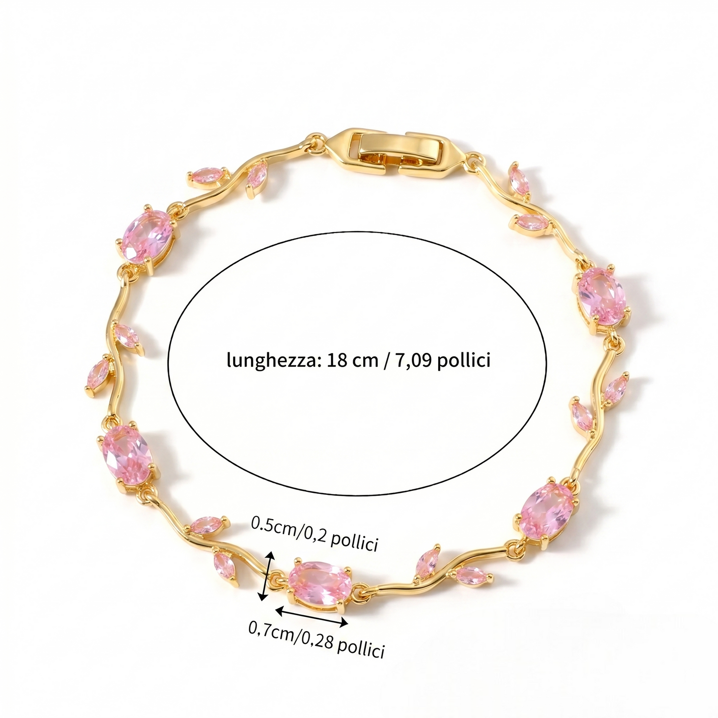 Alina™ Pulsera Aura Tulipán