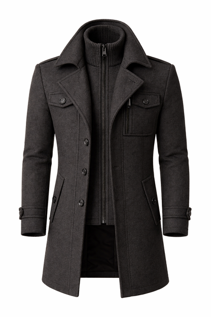 Victor™ Abrigo de invierno de estilo italiano para hombre