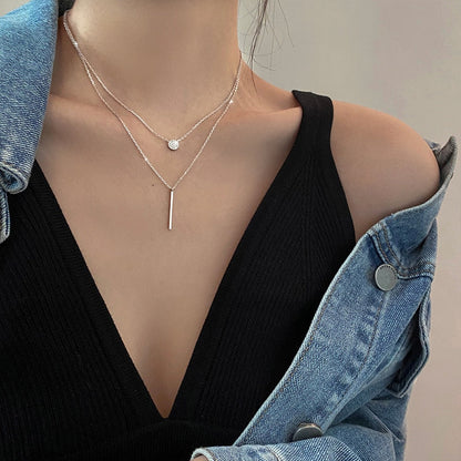Oona™ Collar Doble en Capas con Diseño Elegante y Moderno