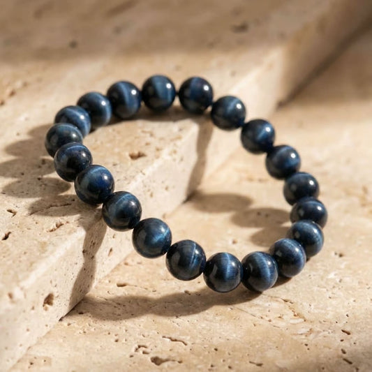 Talia | Pulsera "Ángel Guardián" en Ojo de Halcón