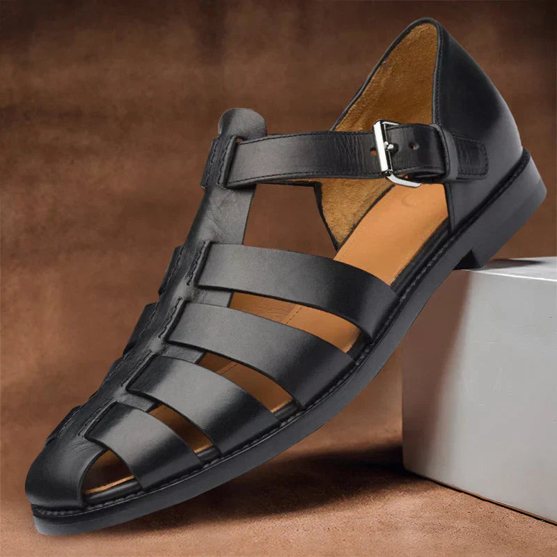 Renzaro™ Sandalias de Cuero