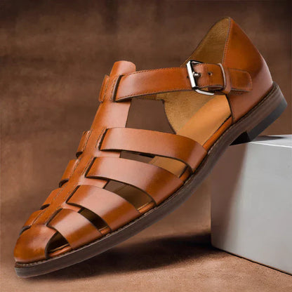 Renzaro™ Sandalias de Cuero