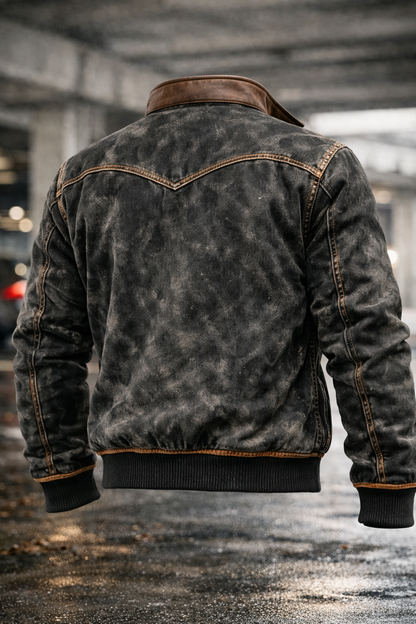 Korex™ Chaqueta térmica de piel sintética con forro suave
