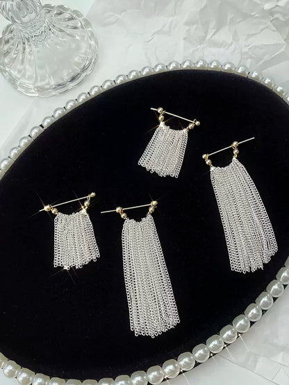 Ursa™ Pendientes, collar, pulsera con flecos en forma de cascada