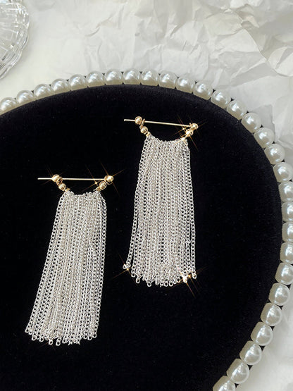 Ursa™ Pendientes, collar, pulsera con flecos en forma de cascada