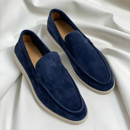 Montello™ Mocasines Modernos de Gamuza