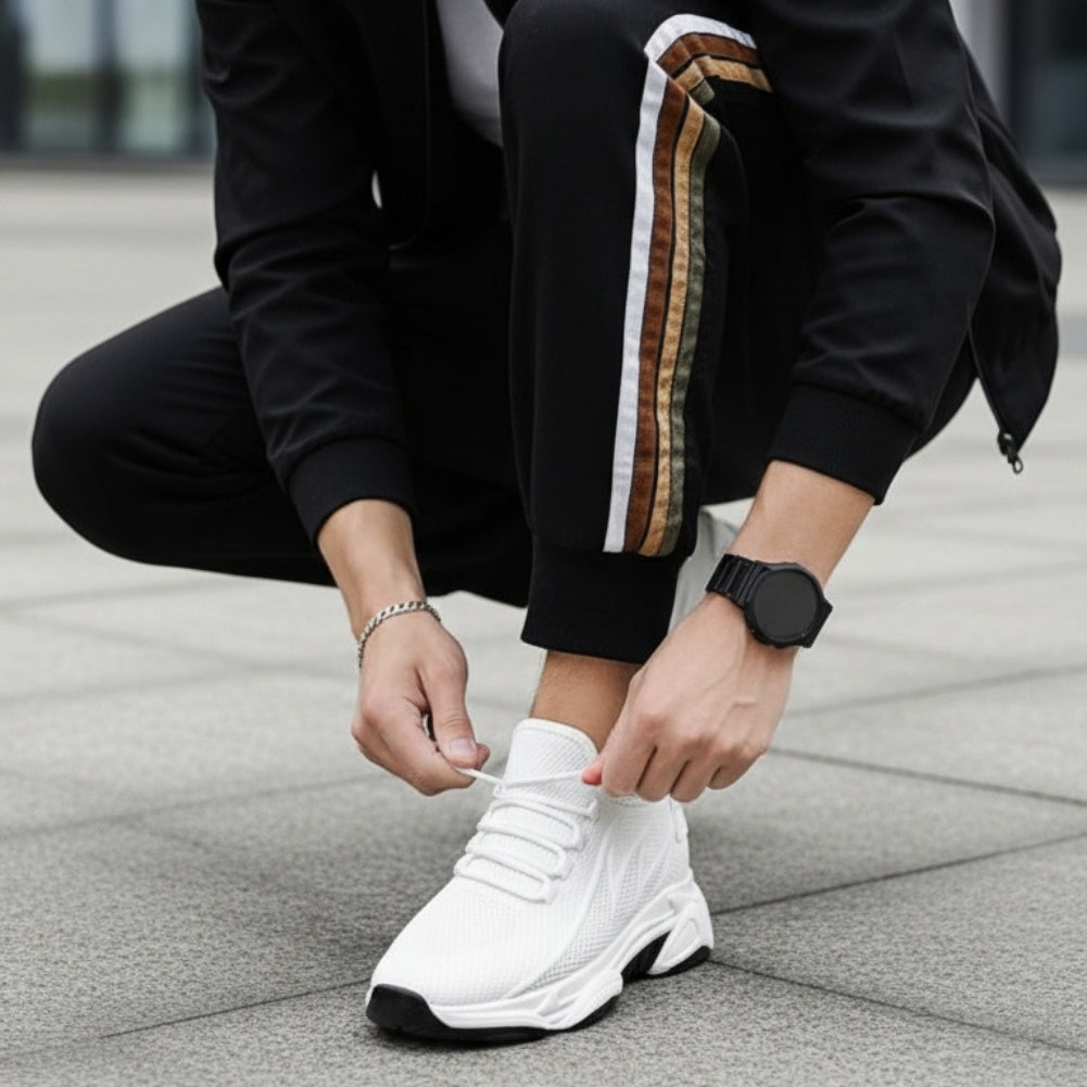 Torvane™ Tenis Urbanos con Elevación Invisible y Diseño Moderno