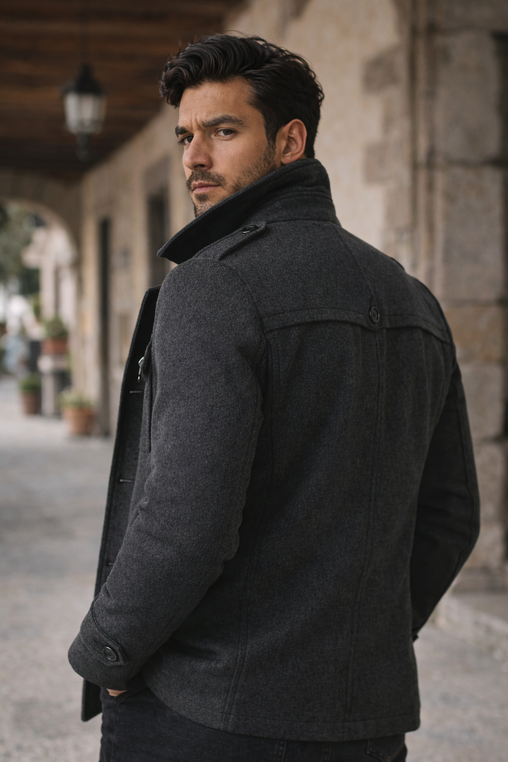 Victor™ Abrigo de invierno de estilo italiano para hombre