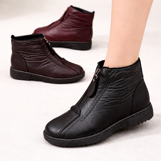 Mireva™ Botines de Piel Natural Antideslizantes