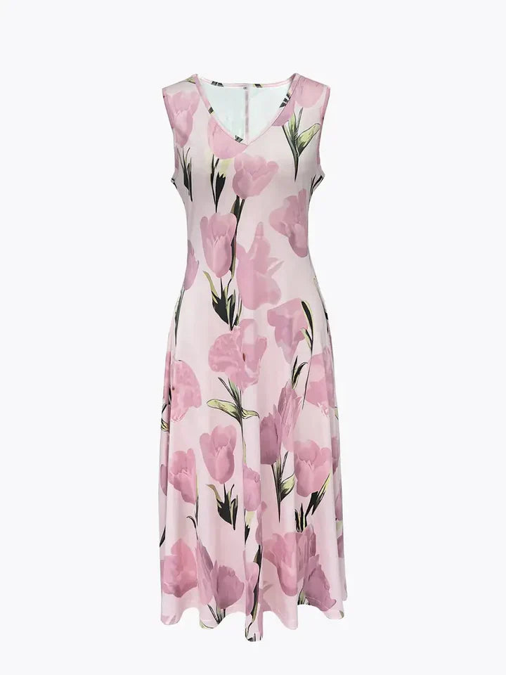 Greyra™ Conjunto de Dos Piezas Elegante con Flores