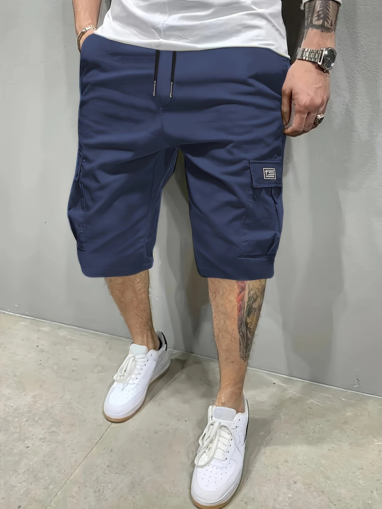 Jaxton™  Pantalones Cortos Cargo de Algodón