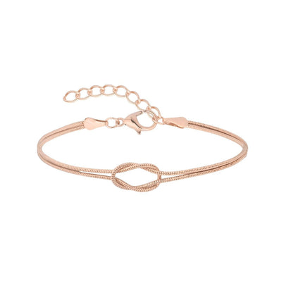 Coravanté™ Pulsera de nudo personalizada con toque elegante