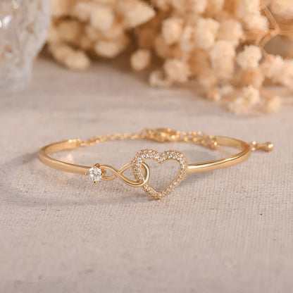 Evelessa™ Pulseras a juego para mamá e hija con infinito