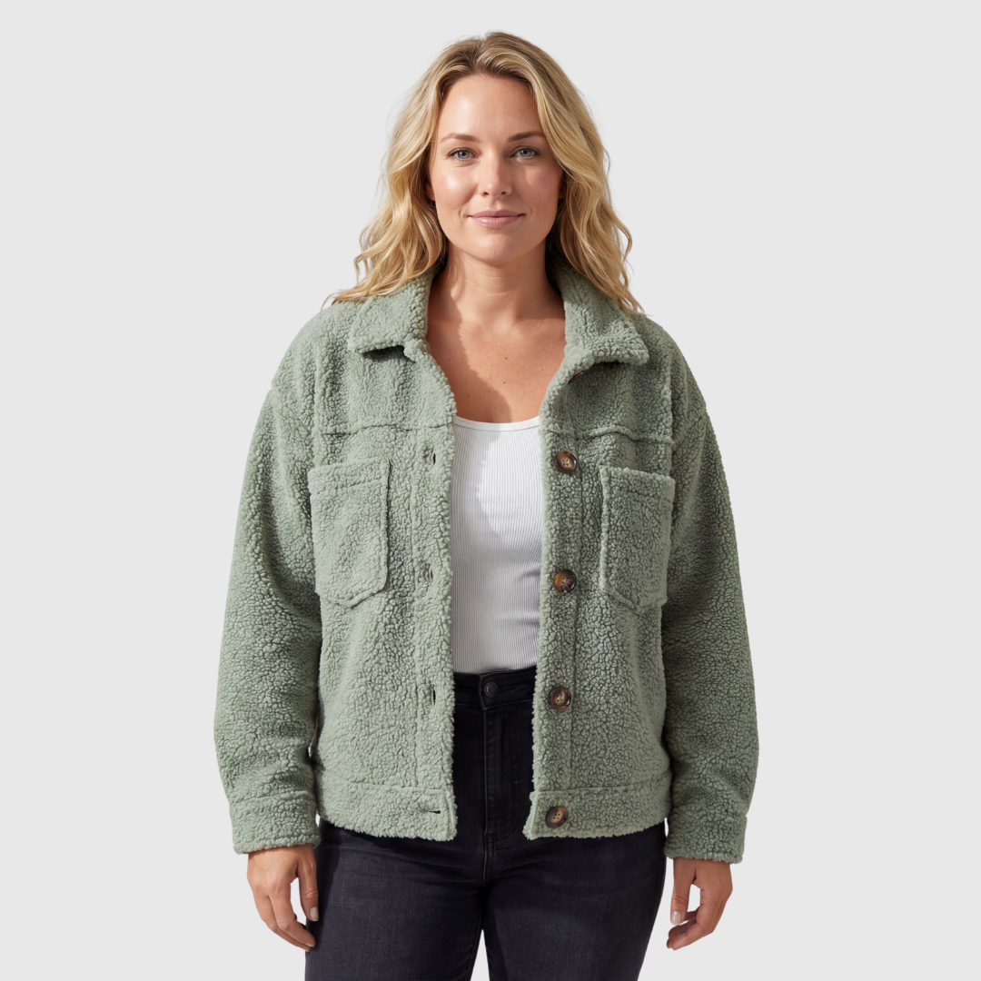 Lunelle™ Chamarra de Fleece para Mujer Suave y Cálida