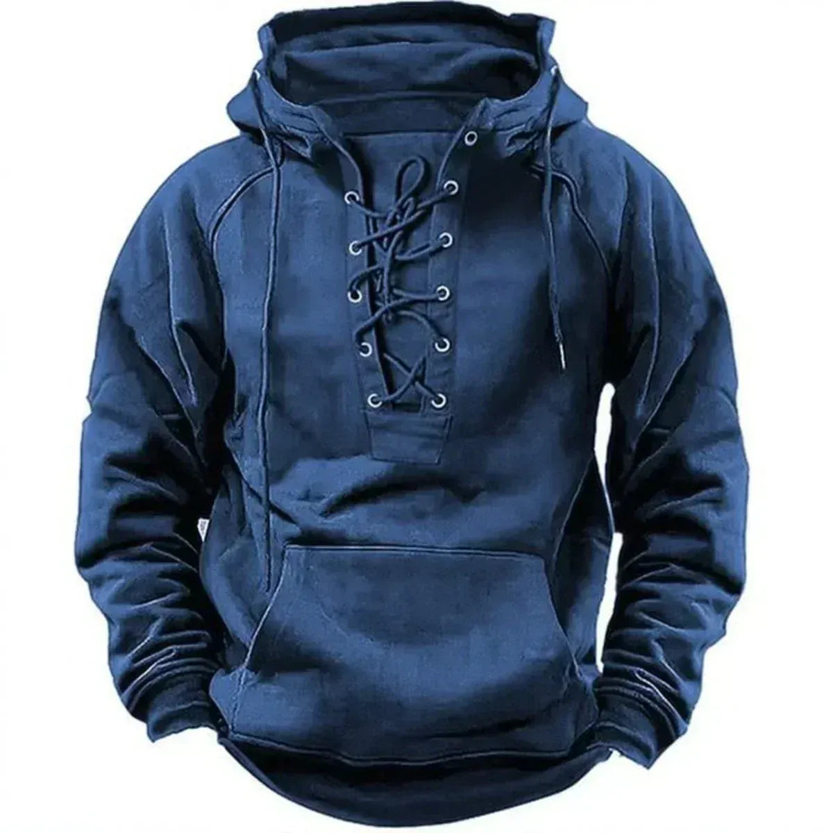 Kelvane™ Sudadera con Capucha Estilo Vikingo para Hombre