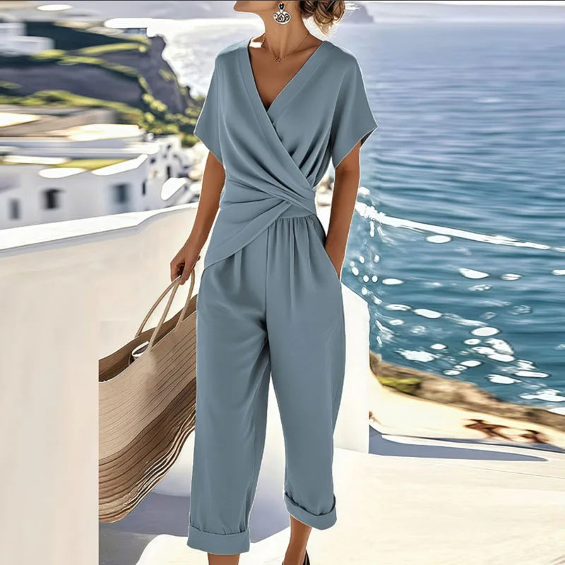 Quoria™ Conjunto de Verano Ligero y Elegante de 2 Pieza