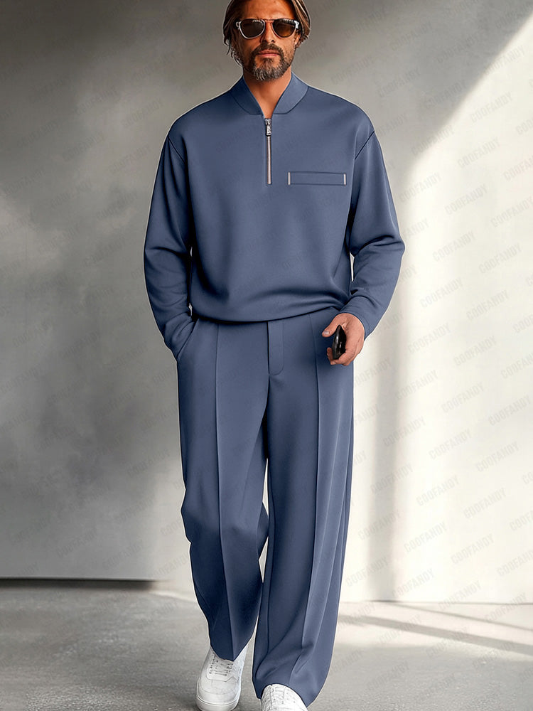 Orsavio™ Conjunto Casual Minimalista de Dos Piezas para Hombre